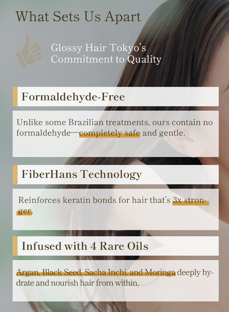 Glossy Hair Tokyoの強みと他店との違い｜Glossy Hair Tokyo